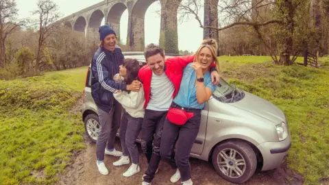 Craig Holmes William Webb, Jessica Berg, Craig Holmes and Aimee Bannister