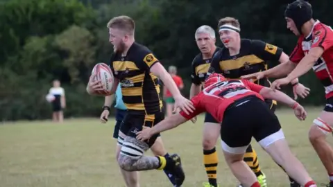 Keanu Morris Rugby game