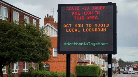 BBC Coronavirus sign