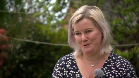 BBC Sarah Patterson who was advised IVF could help her conceive before treatments were postponed