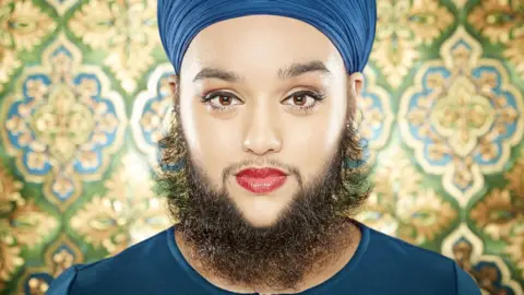 Paul Michael Hughes/Guinness Wor Young woman with full beard