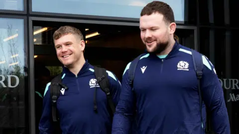 Scotland's Darcy Graham and Ewan Ashman