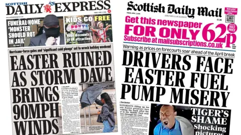 Scottish Daily Express and Scottish Daily Mail