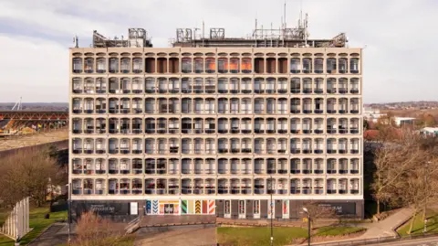 Historic England Archive General view of the School of Art in Wolverhampton.
