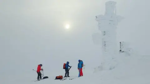 Cairngorm summit weather station