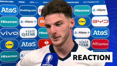 England's Declan Rice