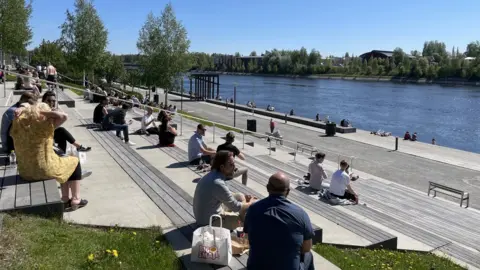 Maddy Savage Skellefteå waterfront