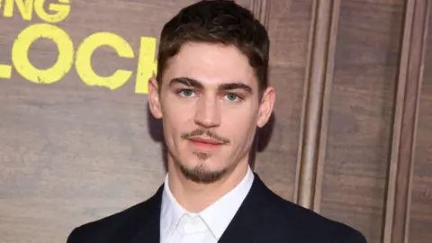 Hero Fiennes Tiffin at the "Young Sherlock" 