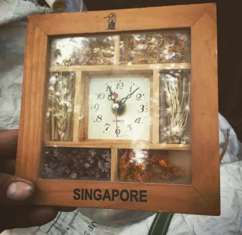 Mansi Thapliyal A wooden clock