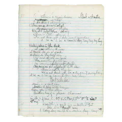 The Prince Estate Lyrics for Cosmic Dream