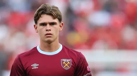Lewis Orford in action for West Ham