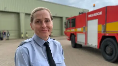 Alex Dunlop/BBC Wing Commander Nikki Duncan, Station Commander RAF Wittering