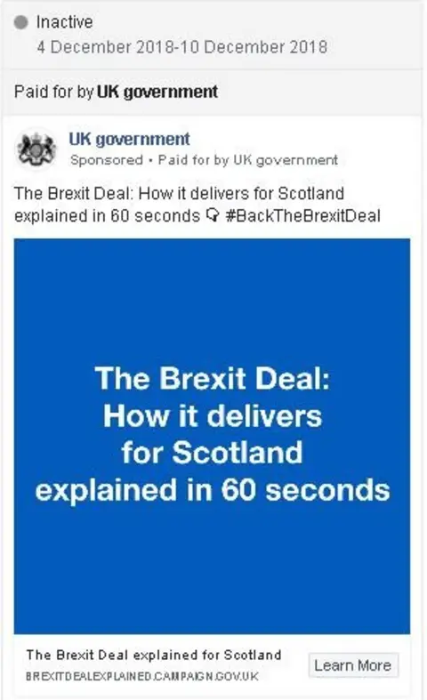 Facebook The Brexit Deal: how it delivers for Scotland