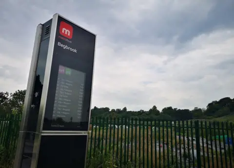 Begbrook Metrobus stop