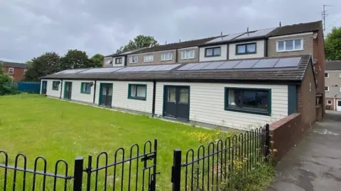 Nottingham City Council Retrofitted home