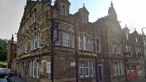 Google Maps The Cardigan Arms pub situated on the corner of a road side. 