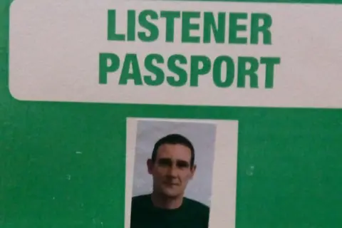 David Breakspear A photo of David's Listener ID card