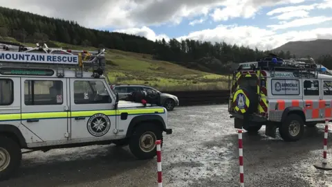 Police Scotland Mountain rescue vehicles