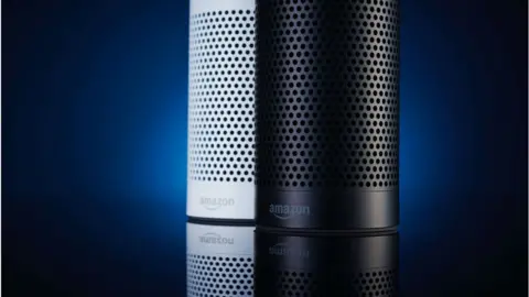 Getty Images Amazon Echo speakers