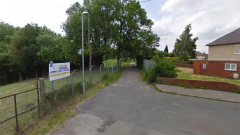 Google Path by Wombwell golf club