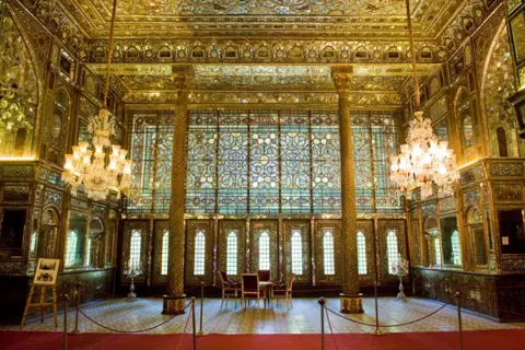 Getty Images Interior of the Golestan Palace in Tehran