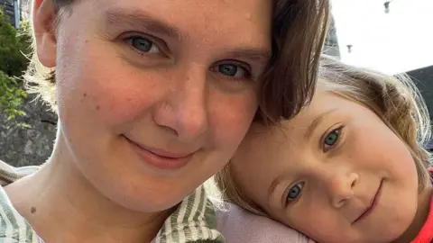 BBC Nathalie with her daughter