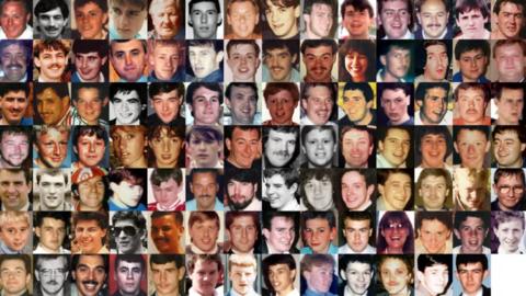 The 97 fans who died as a result of the disaster