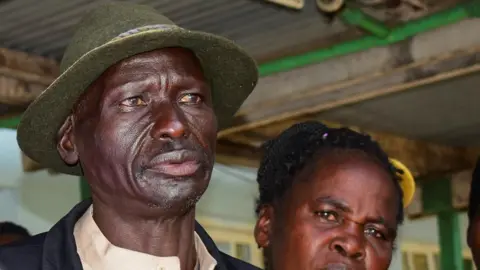 Reuters Joseph Cheptegei, father of Ugandan athlete Rebecca Cheptegei, who died after her boyfriend set her on fire, speaks in Eldoret, Kenya