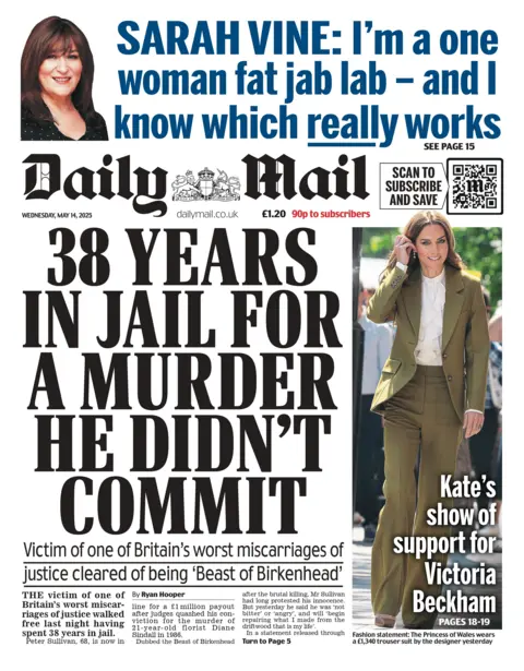  "38 years in jail for a murder he didn't commit".