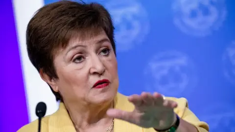 Getty Images IMF managing director Kristalina Georgieva