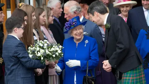 Getty Images Queen Holyrood