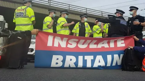 Insulate Britain M25 protest