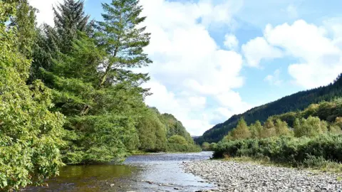 Getty Images River Ystwyth near Pont-rhyd-y-groes