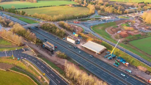 Warwickshire road closure for Stoneleigh junction scheme