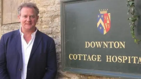 Save Bampton's Old Grammar School Hugh Bonneville
