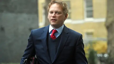 PA Media Transport Secretary Grant Shapps