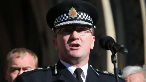 PA Media Former Greater Manchester Police Chief Constable Ian Hopkins