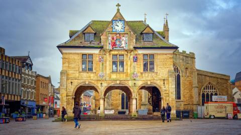 Guildhall in Peterborough city centre