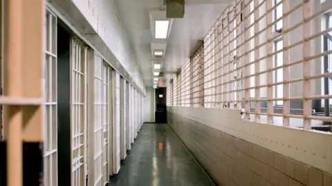 Getty Images A corridor in a prison