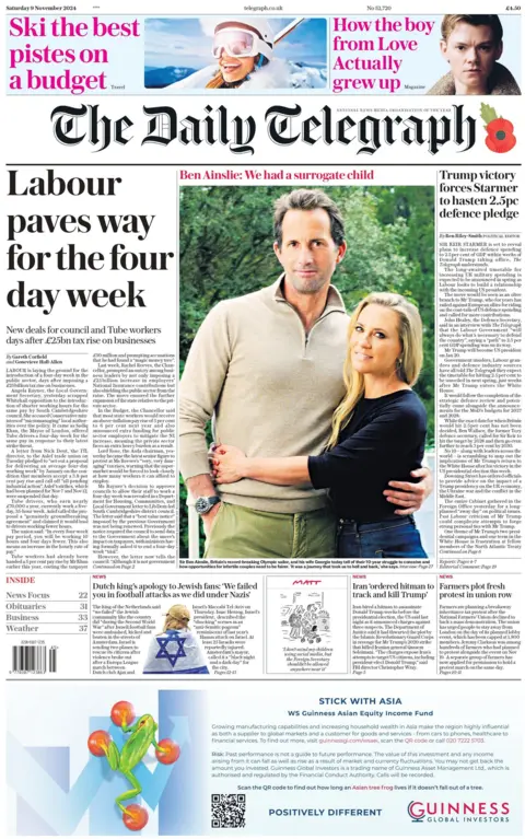  "Labour paves way for the four day week"