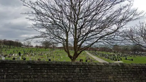 Google Outside shot of Dewsbury Cemetery in West Yorkshire 