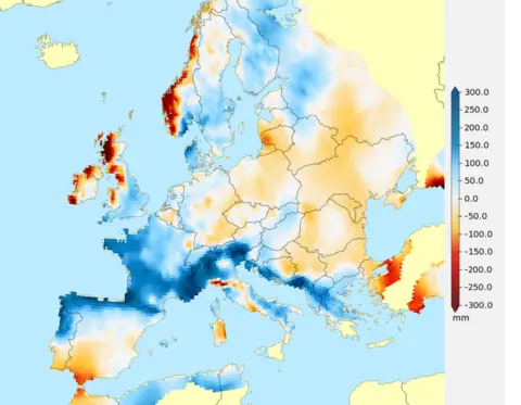 C3S/ECMWF rainfall