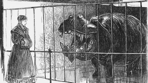 Getty Images Punch cartoon from 1869 by George du Maurier