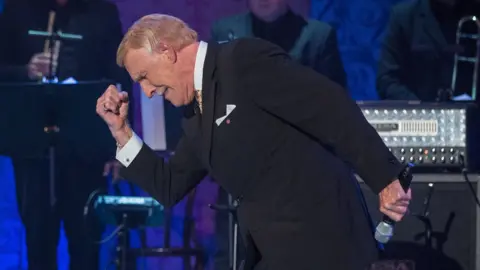 BBC Bruce Forsyth Thinker pose