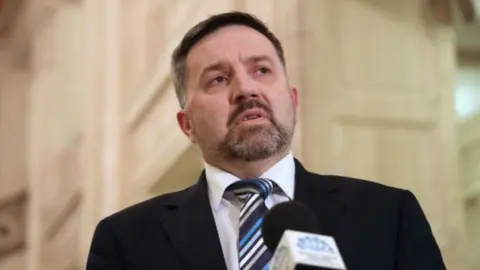 PACEMAKER Mr Murphy's comments earned a swift rebuke from Health Minister Robin Swann