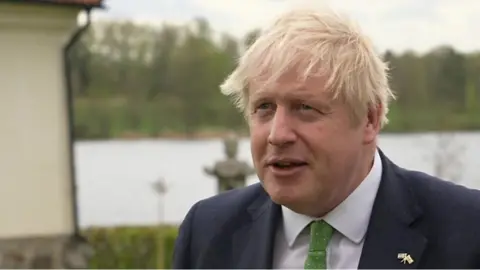 UK Prime Minister Boris Johnson