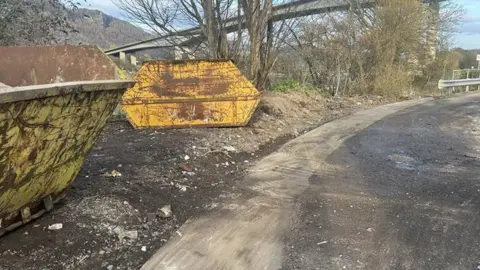 Perth and Kinross Council Friarton fly-tipping site