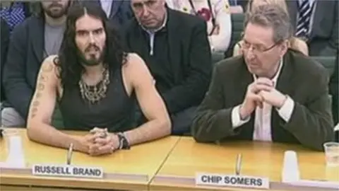 Russell Brand and Chip Somers