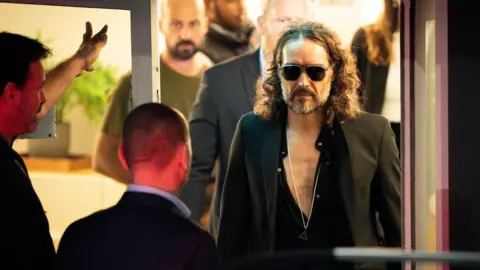 James Manning/PA Media Russell Brand