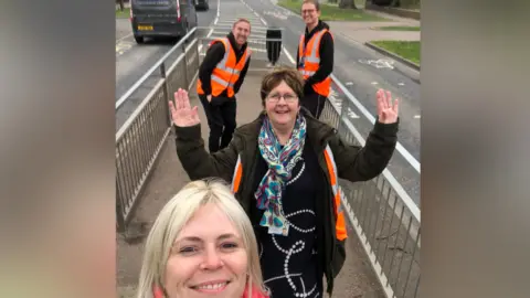 Castle Newnham School Teachers as school patrol officers